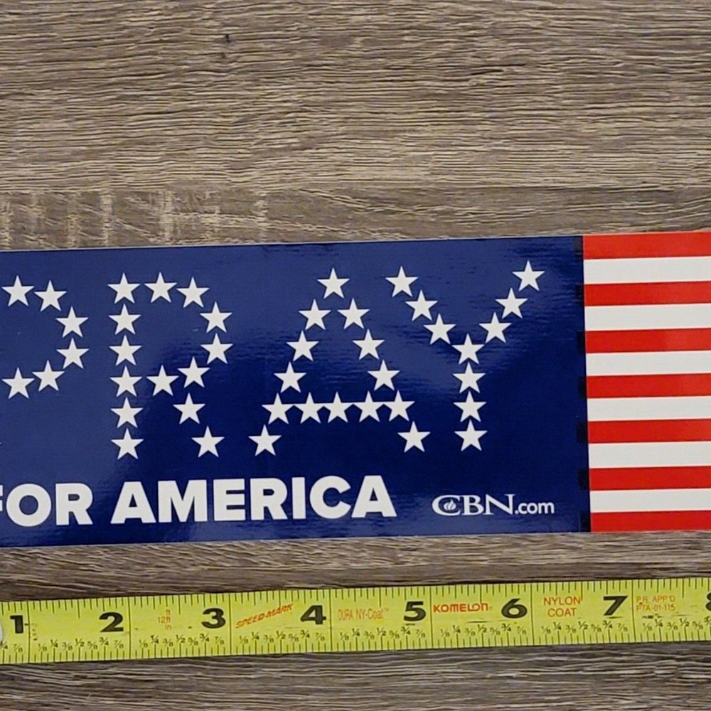American Vinyl Bumper Sticker